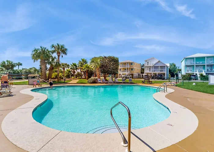 Bright Oceanfront With Pool Hot Tub Sauna Tennis & Ac Gulf Shores