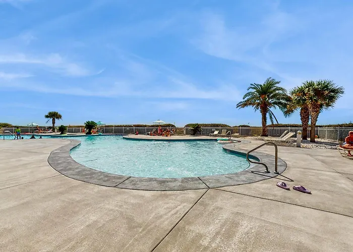 Bright Oceanfront With Pool Hot Tub Sauna Tennis & Ac * Gulf Shores