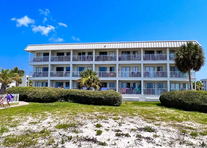 Bright Oceanfront With Pool Hot Tub Sauna Tennis & Ac Gulf Shores